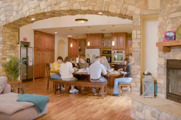 Gratitude Lodge Dining Room